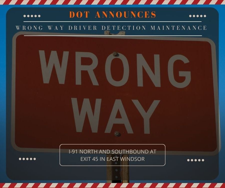 Wrong Way Detection Maintenance in East Windsor